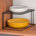 Eckschrankeinsatz Tellerregal Eckregal Küchenschrank Ablage Einsatz