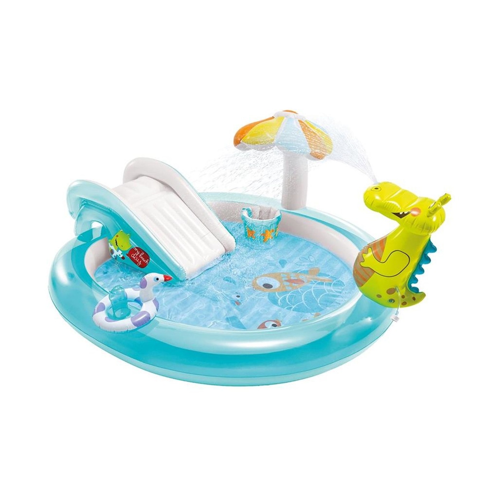 [15056] INTEX Gator Play Center Swimming Pool Planschbecken Kinderpool 201 cm