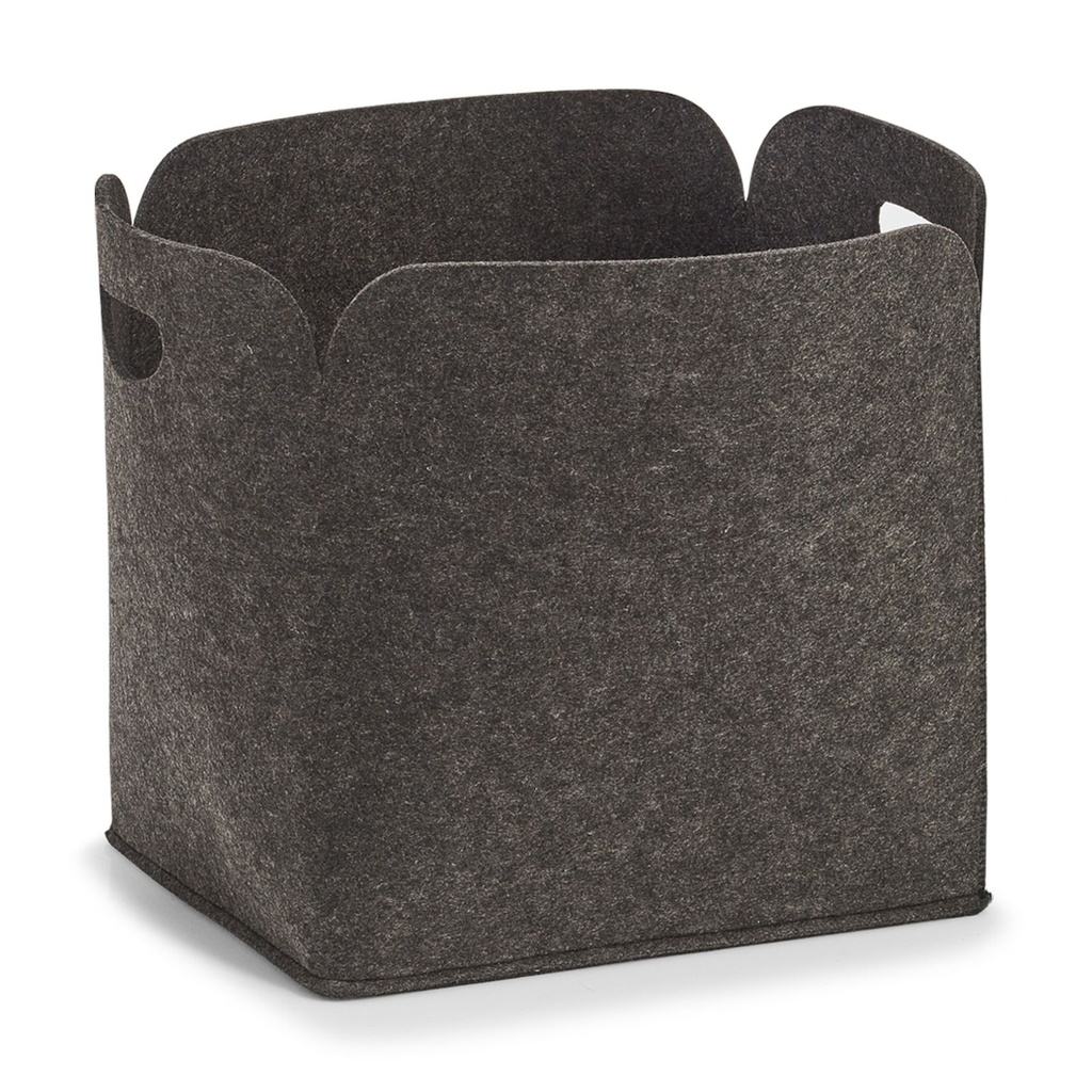 [15072] Zeller Filz Kaminholztasche 36x28x36cm