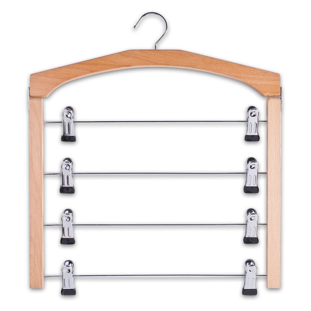 [15084] Zeller Rockbügel Hosenbügel Anzugbügel 39x43cm