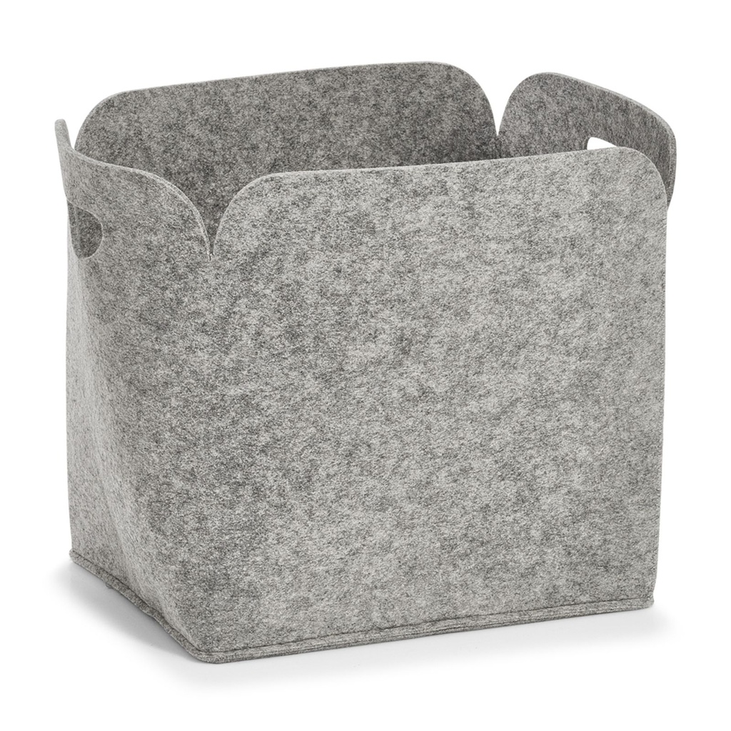 [15086] Zeller Filz Kaminholztasche 36x28x36 cm