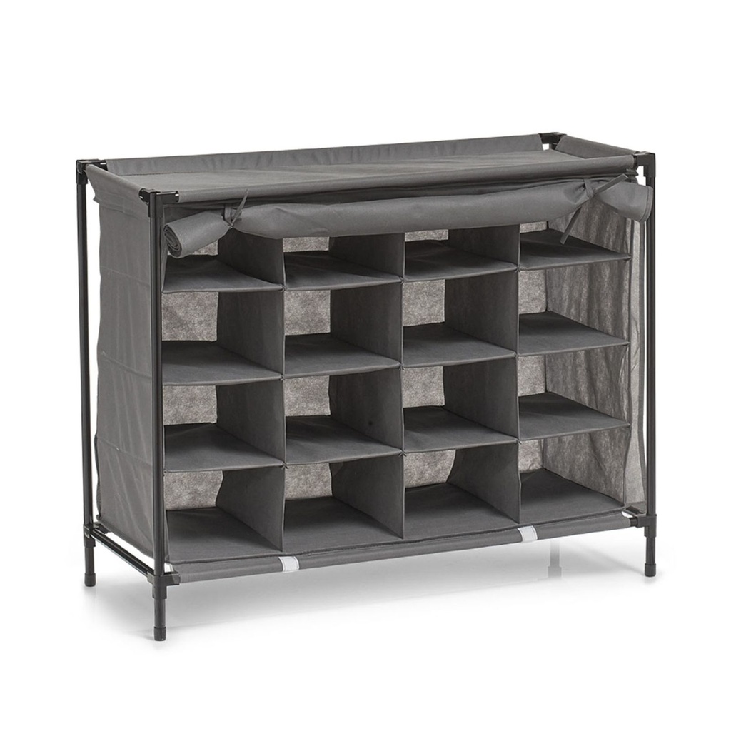 [15100] Zeller Textil Schuhregal 16 Fächer