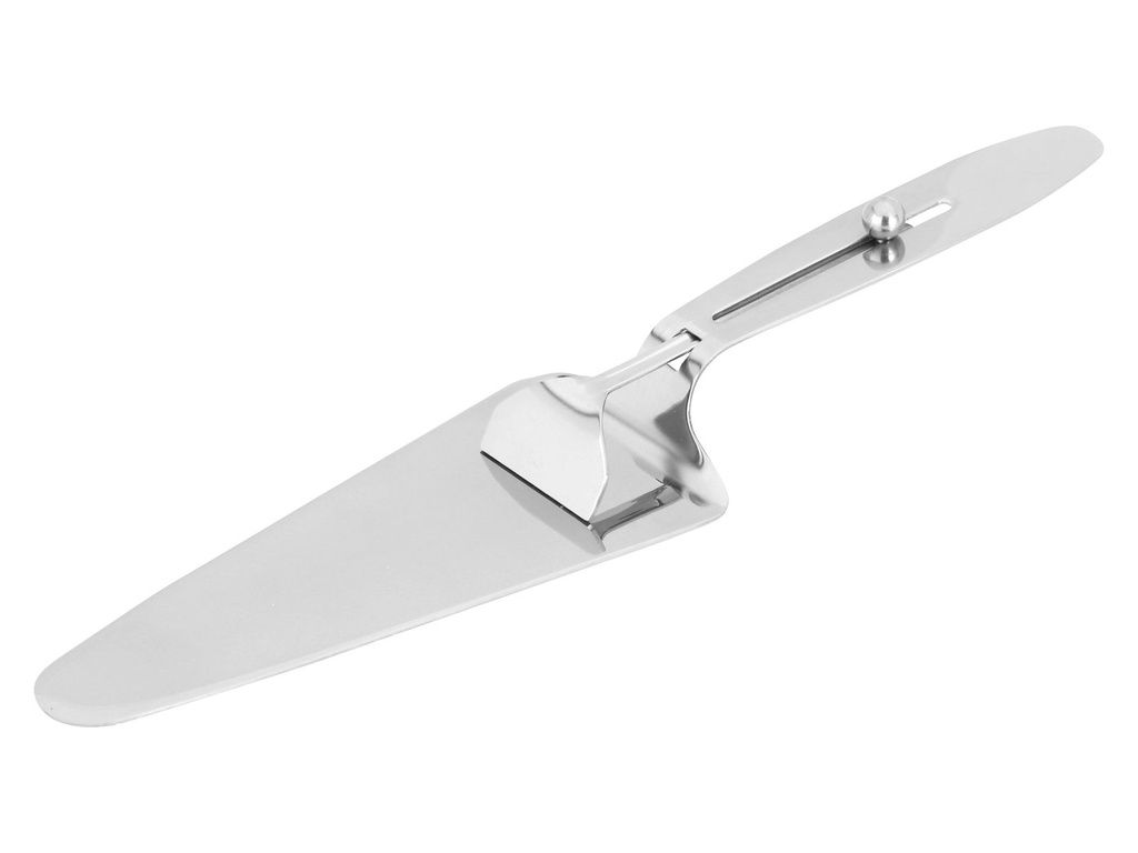 [15136] Edelstahl Tortenheber mit Schieber