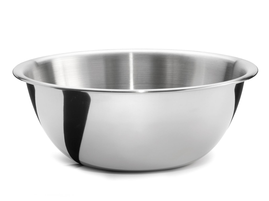 [15149] Edelstahl Rührschüssel Salatschüssel Servierschale Ø36cm 11 Liter