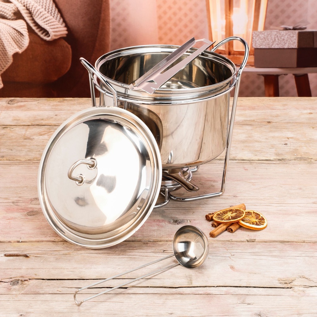 [15363] 5-tlg. Feuerzangenbowlen Set 3,5 L