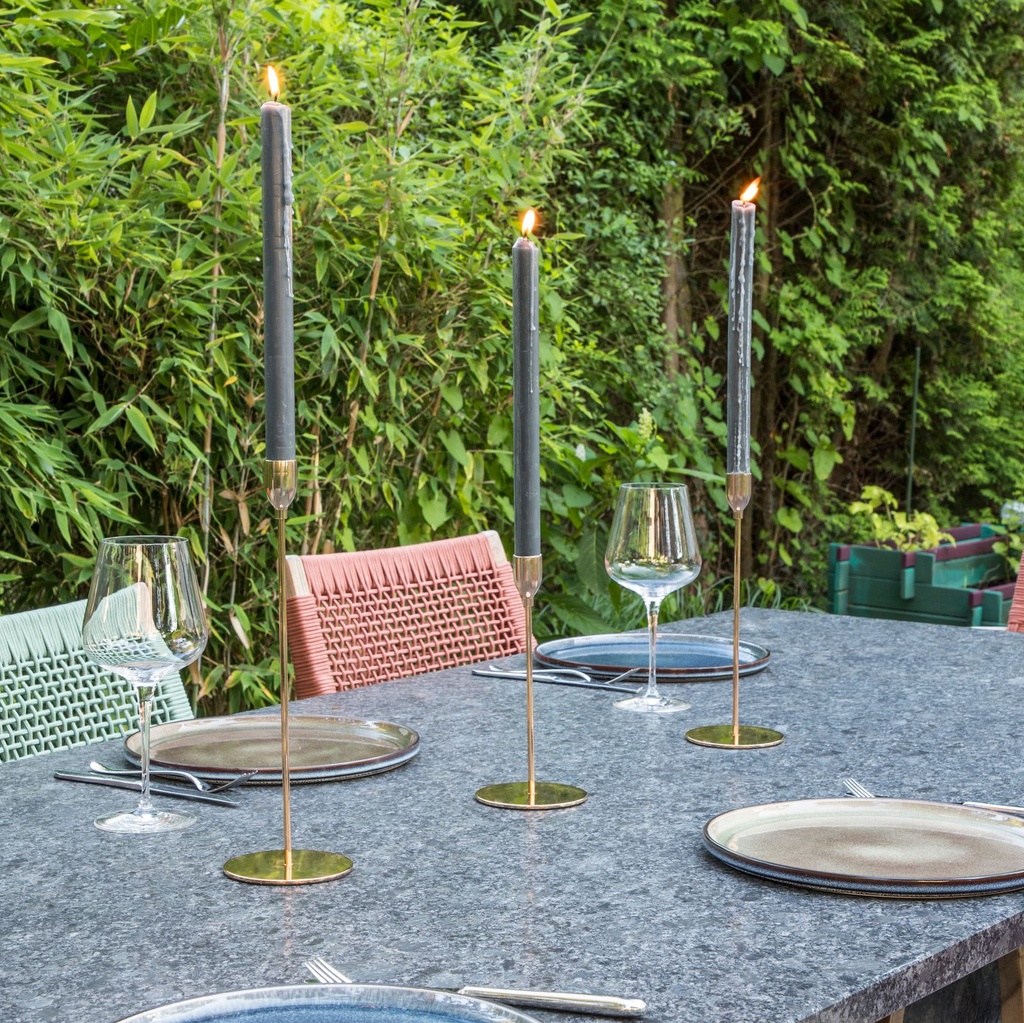 [15428] 3er Set Kerzenhalter Tafelkerzenhalter