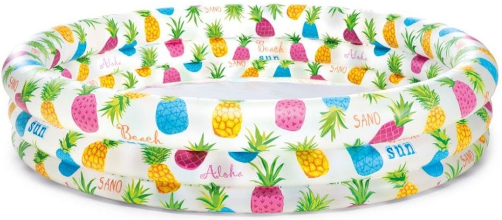 [15622] INTEX Pineapple Baby Pool Kinderplanschbecken ca. 132 x 28 cm
