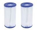 2er Set Bestway Filterkartusche Gr. III Pumpenfilter