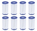 8er Set Bestway Filterkartusche Gr. III Pumpenfilter Poolfilter