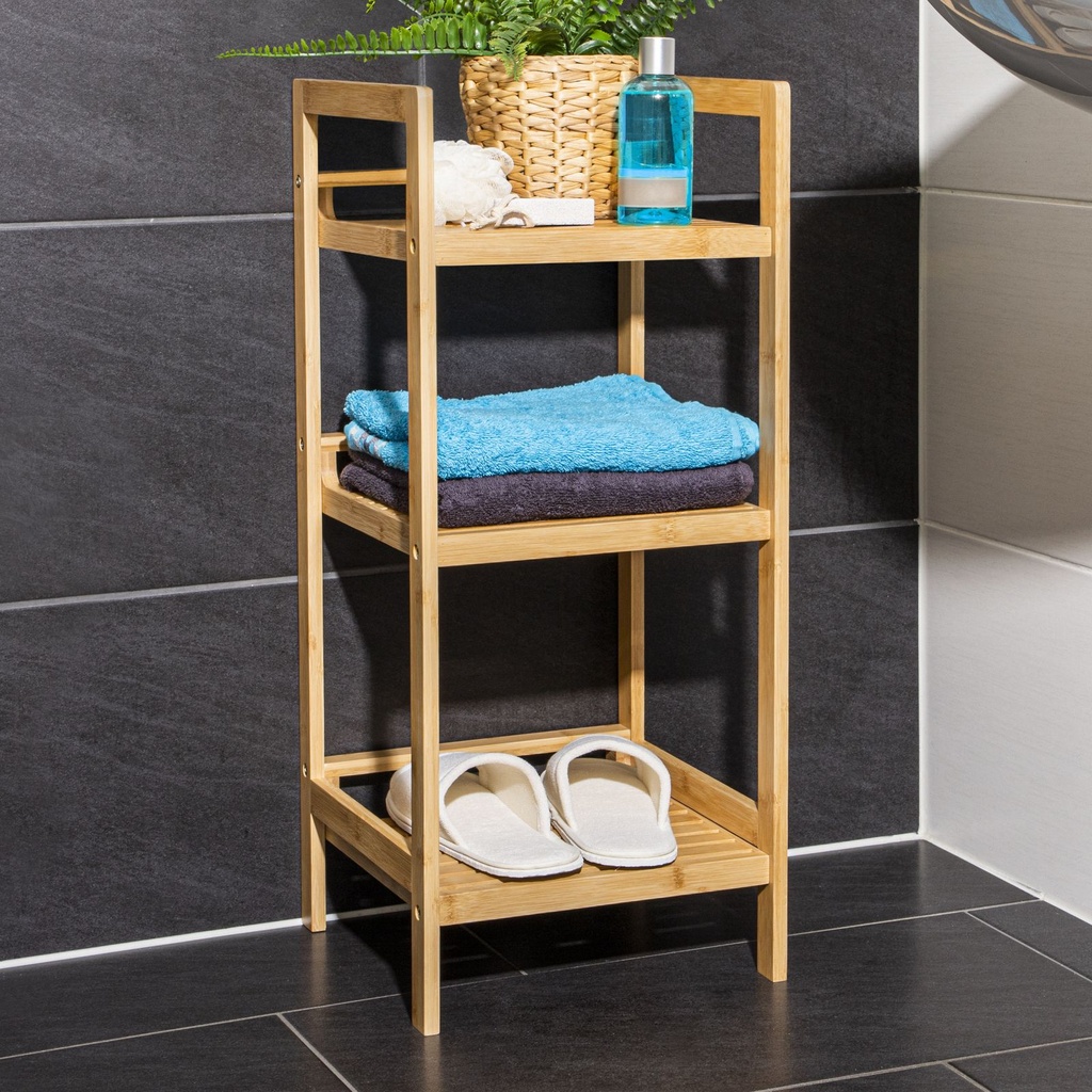 [16203] Badregal Bambus Badezimmer