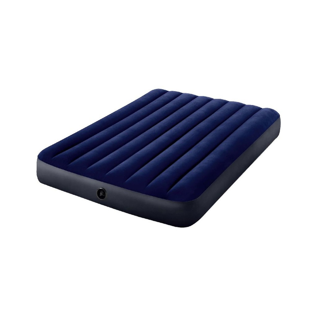 [16345] INTEX Luftmatratze Luftbett Downy 137x191x25cm 2-Personenbett Matratze Blau