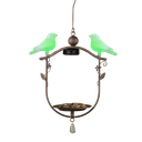 LED Solar Vogelfutterstation hängend