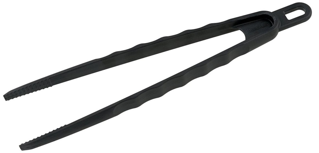 [17284] FACKELMANN Steakpinzette Mehrzweckzange ergonomischer Griff Schwarz