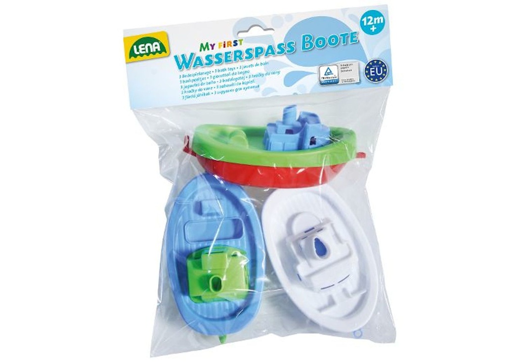 [17523] 3er Set Badeboote Spielzeugboote Wasserspielzeug koppelbar