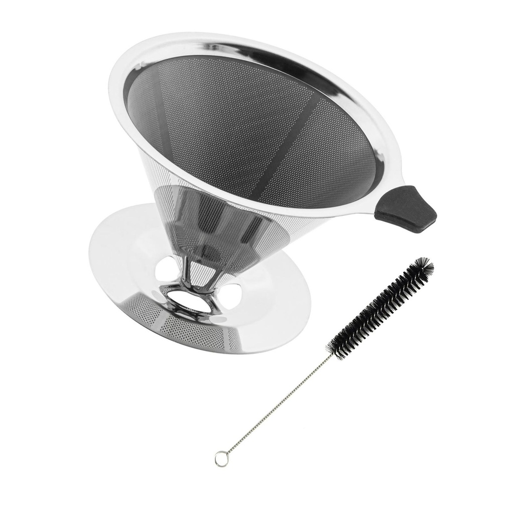 [17901] Hochwertiger Kaffeefilter aus Edelstahl für aromatischen Genuss