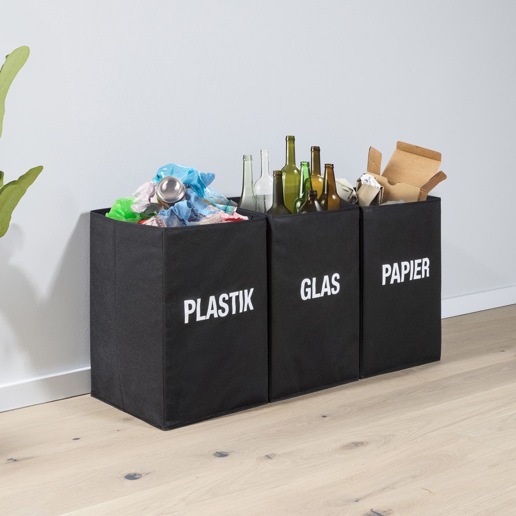 [17903] Mülltrennsystem mit 3 Fächern unkomplizierte und einfache Mülltrennung