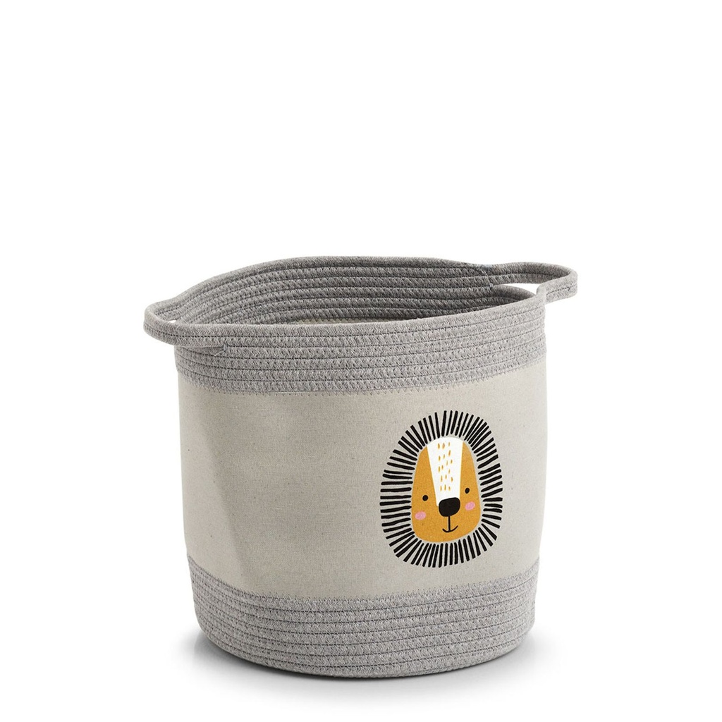 [17913] Zeller Aufbewahrungskorb LÖWE Praktisch & Kinderfreundlich