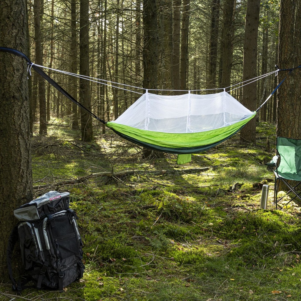 [17915] Hängematte mit Moskitonetz Ultraleichte Camping-Hängematte Outdoor