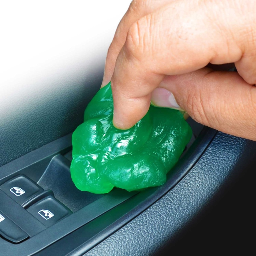 [17974] Reinigungsgel 80g Apfelduft Staubentferner für Auto und Haushalt