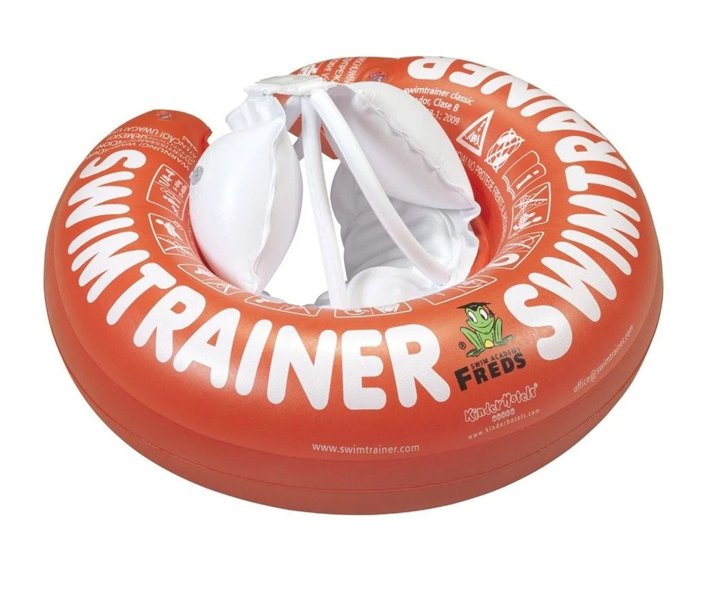 [18005] Swimtrainer Classic Rot – Schwimmhilfe für Babys 3-48 Monate