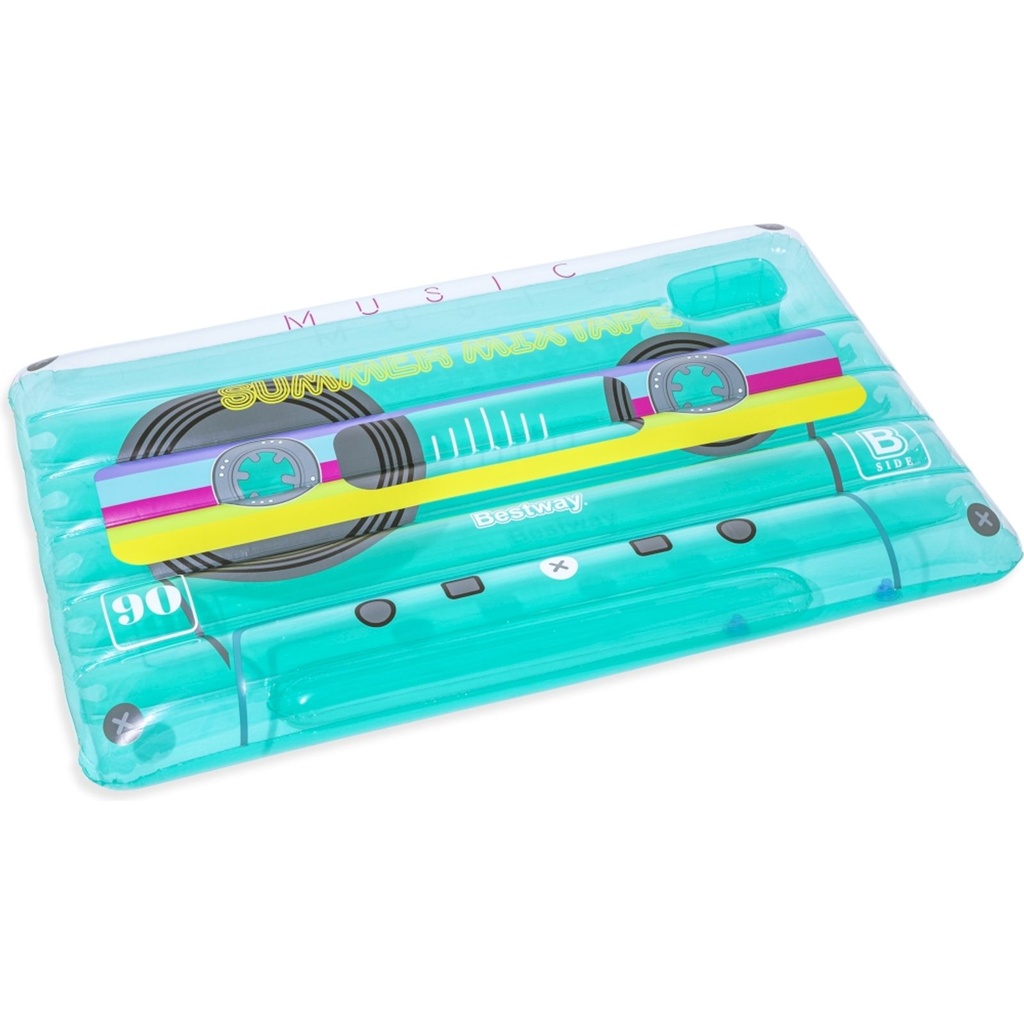 [18106] Bestway Luftmatratze Retro Beats Poolmatratze 174x117 cm