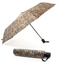 Taschenschirm Leopardenmuster Automatik 8 Streben Fiberglas 100 cm